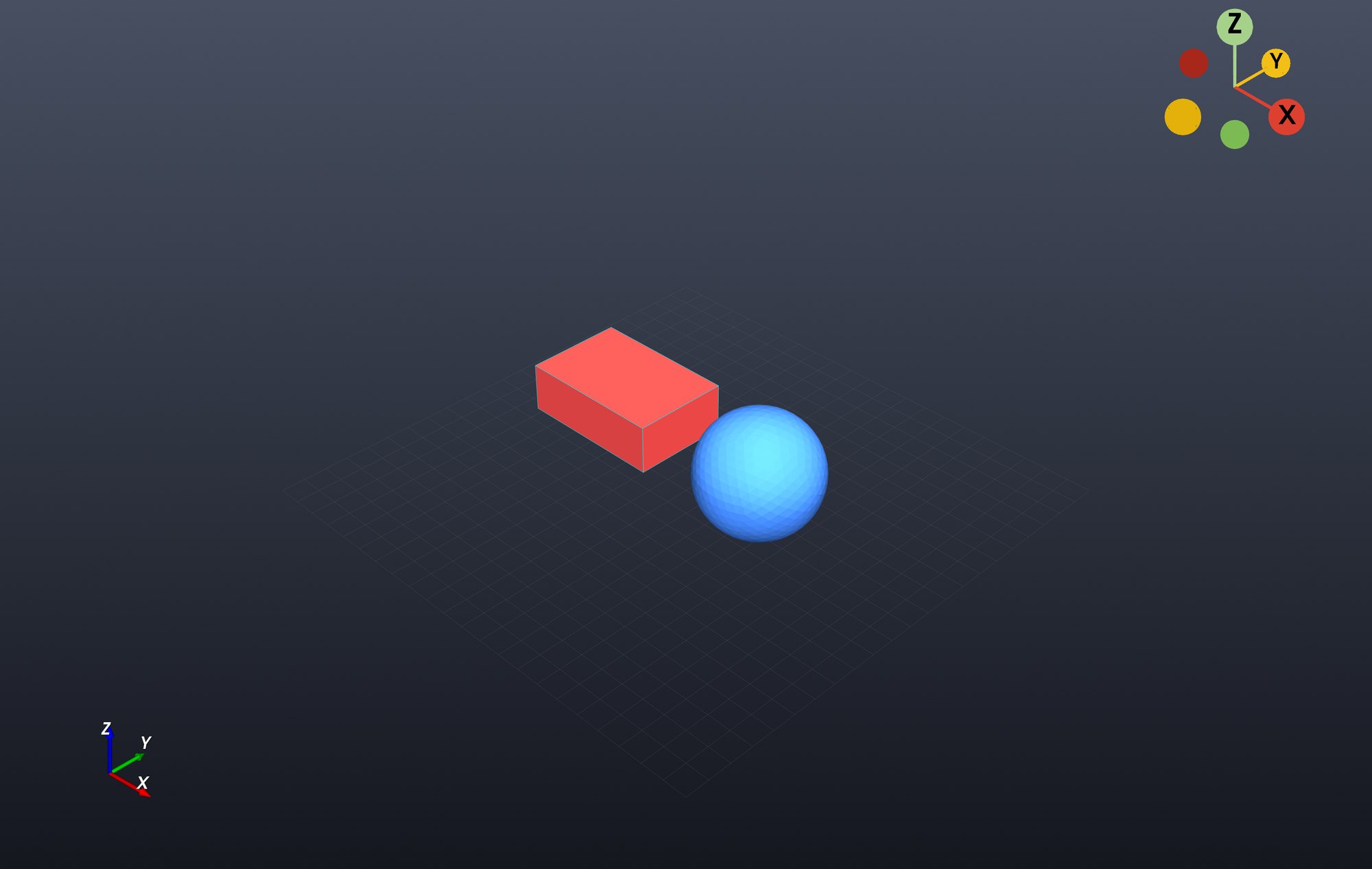 AirCAD Viewer — model GLB w self-teście