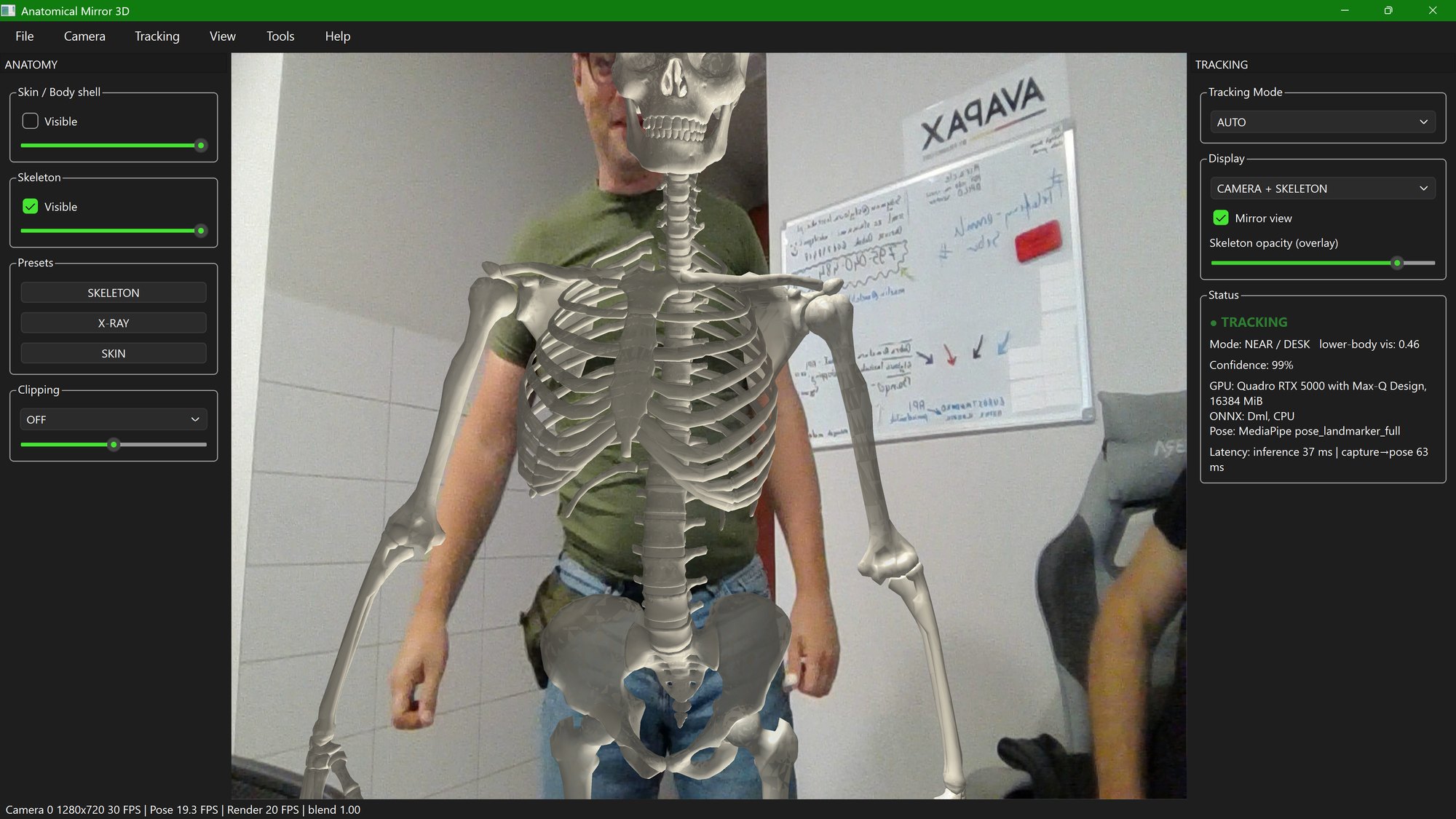 Anatomical Mirror 3D